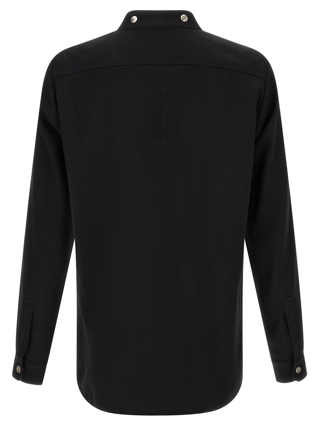 Schwarze Baumwollbluse