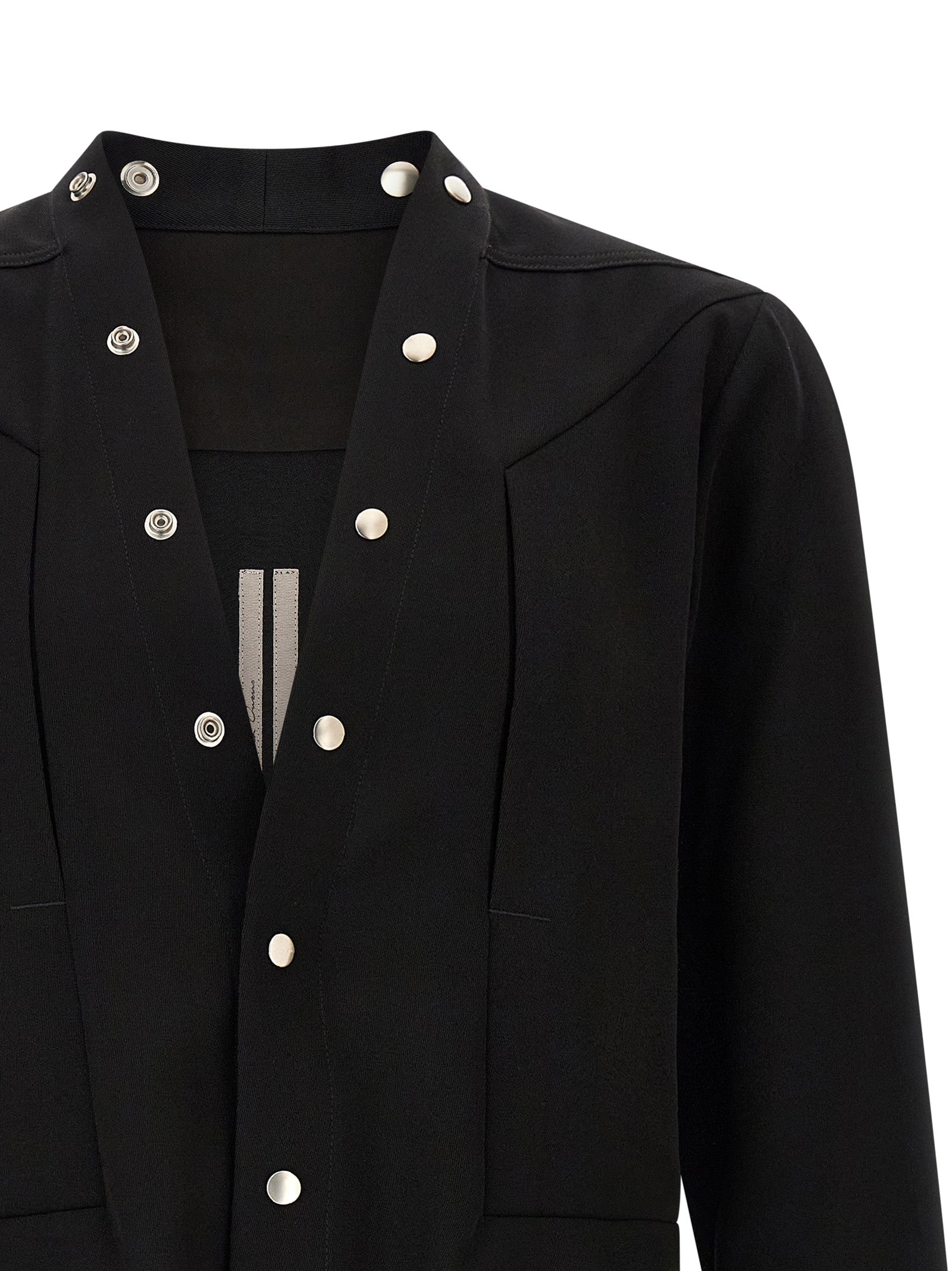 Schwarze Baumwollbluse