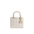 Dior Weiße Handtasche aus Lammleder