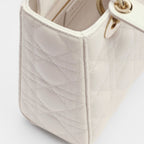 Dior Weiße Handtasche aus Lammleder