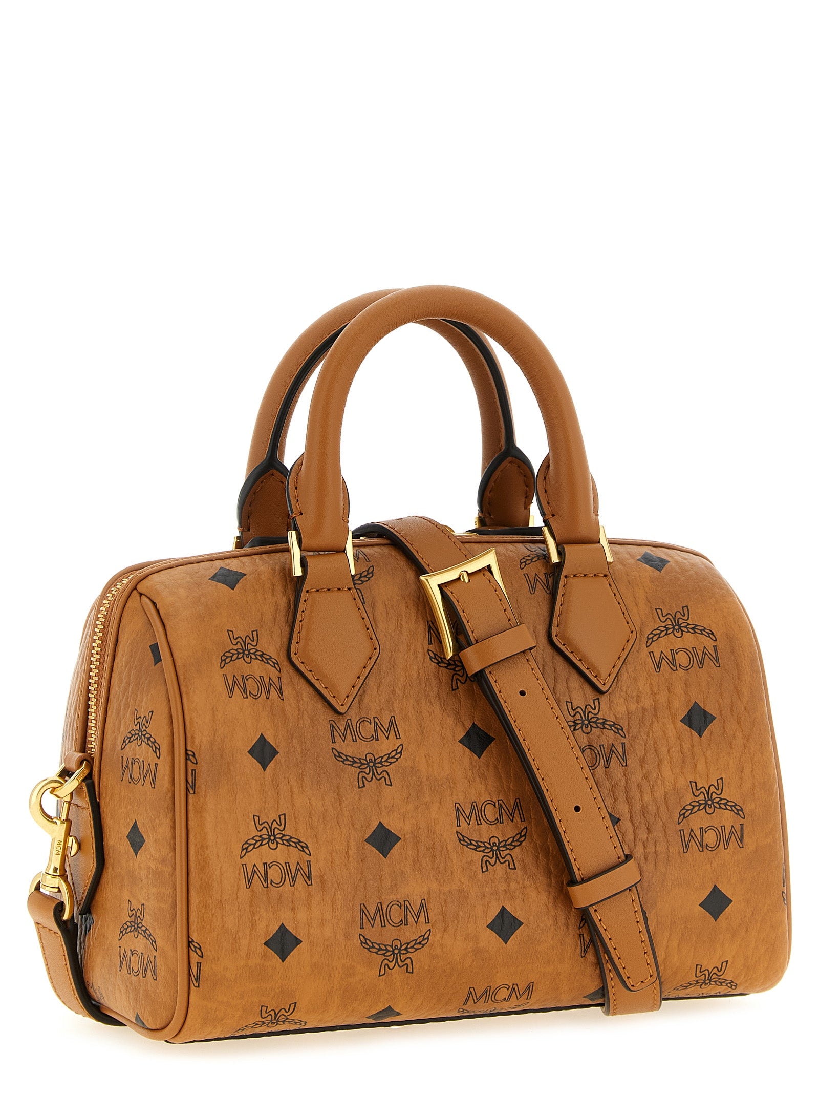Braune Handtasche aus Polyethylen