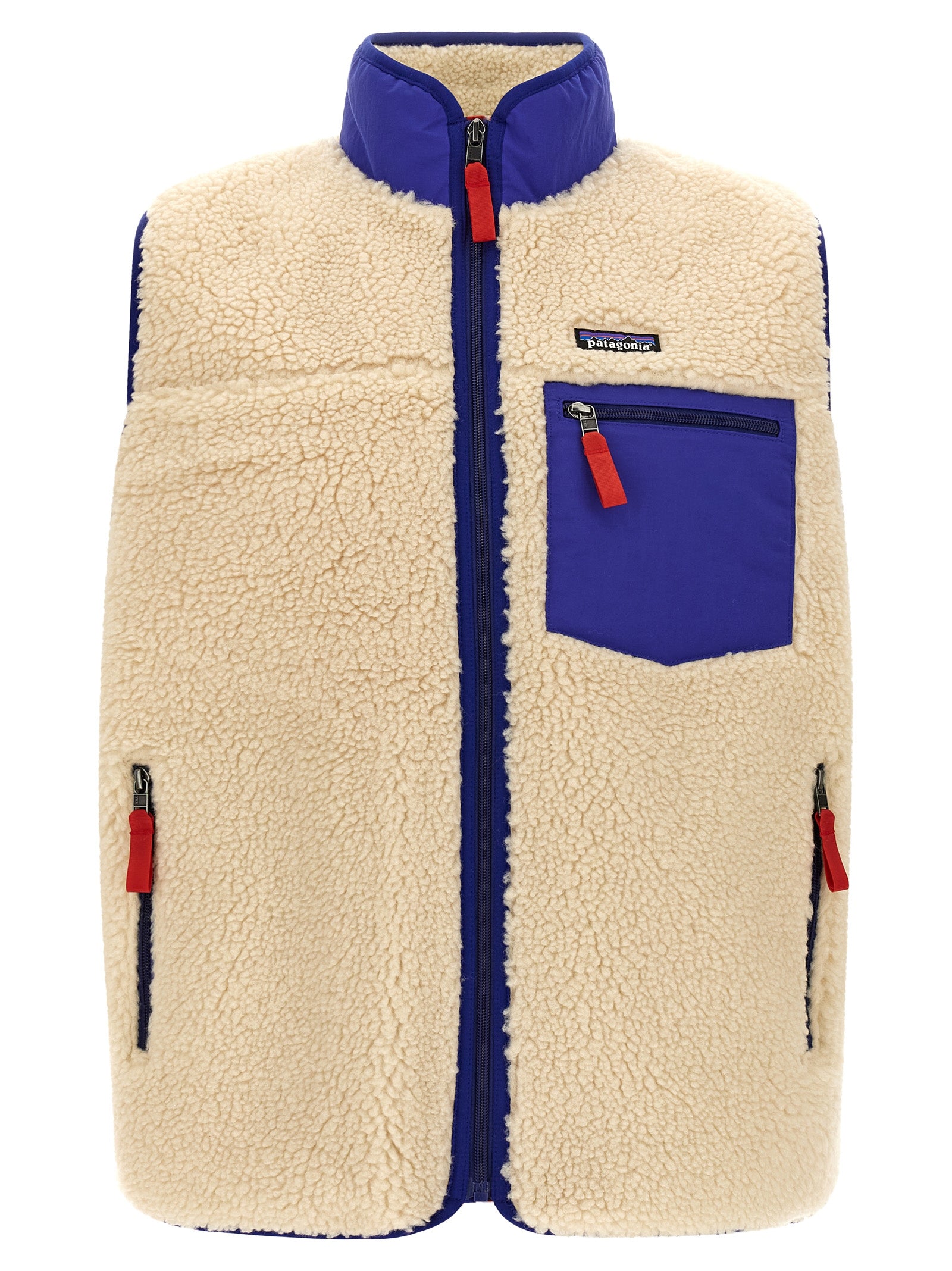 Beige Polyester Ärmellose Jacke