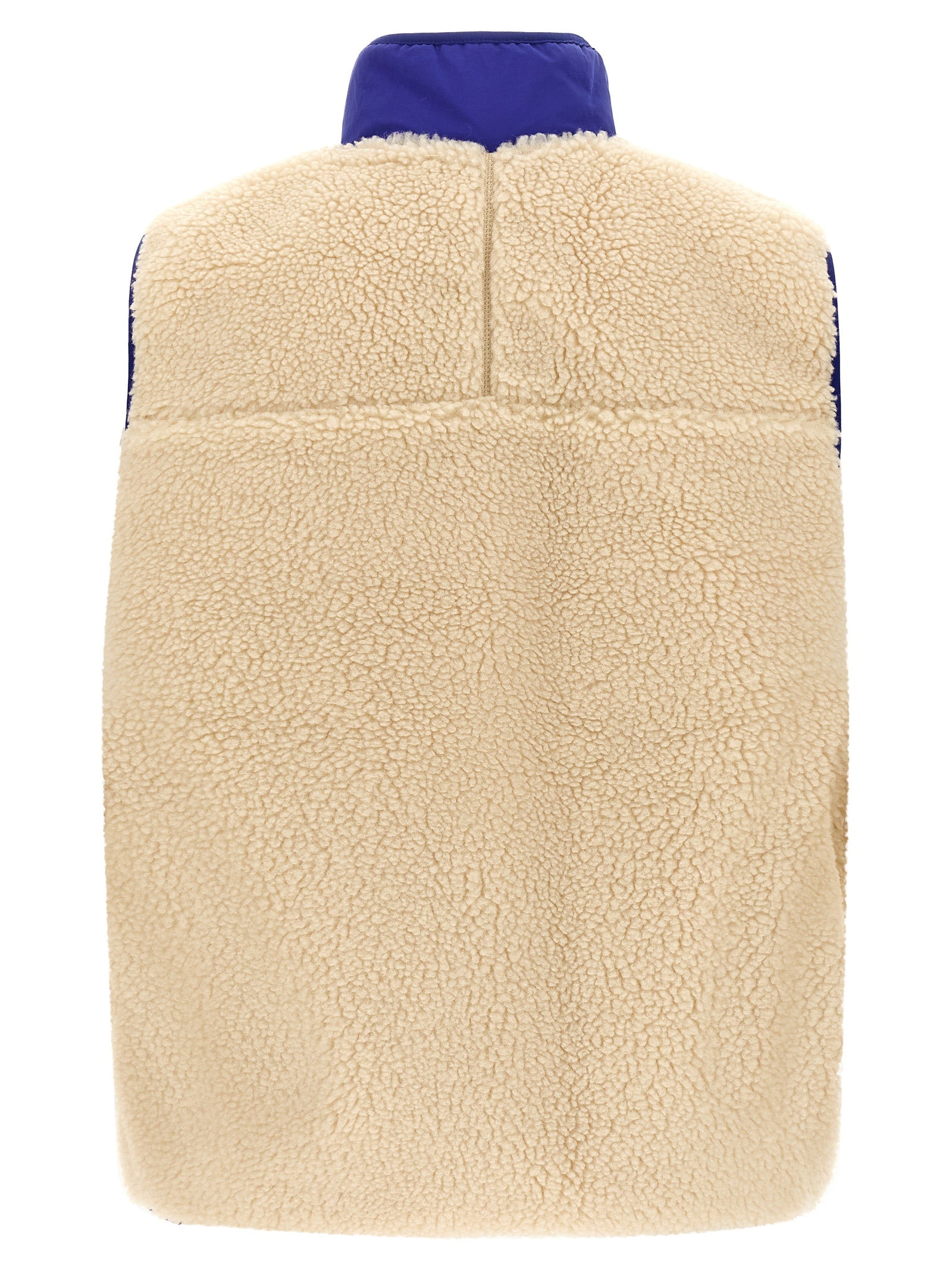 Beige Polyester Ärmellose Jacke