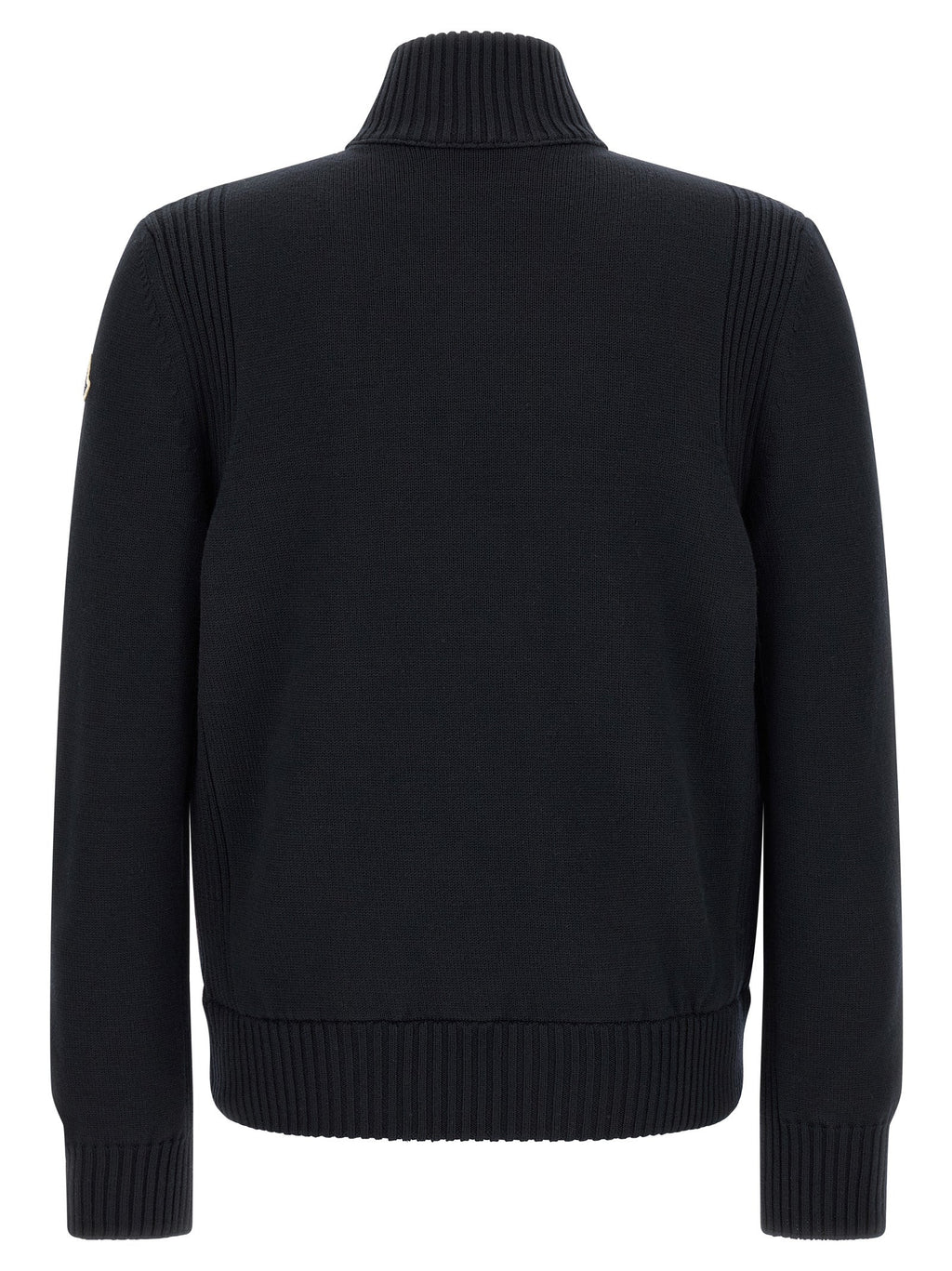 Blauer Cardigan aus Polyester Moncler