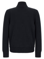 Blauer Cardigan aus Polyester Moncler