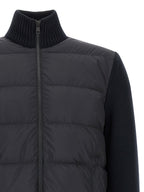 Blauer Cardigan aus Polyester Moncler
