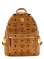 Brauner Rucksack aus Polyethylen