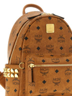 Brauner Rucksack aus Polyethylen