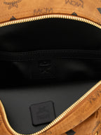 Brauner Rucksack aus Polyethylen