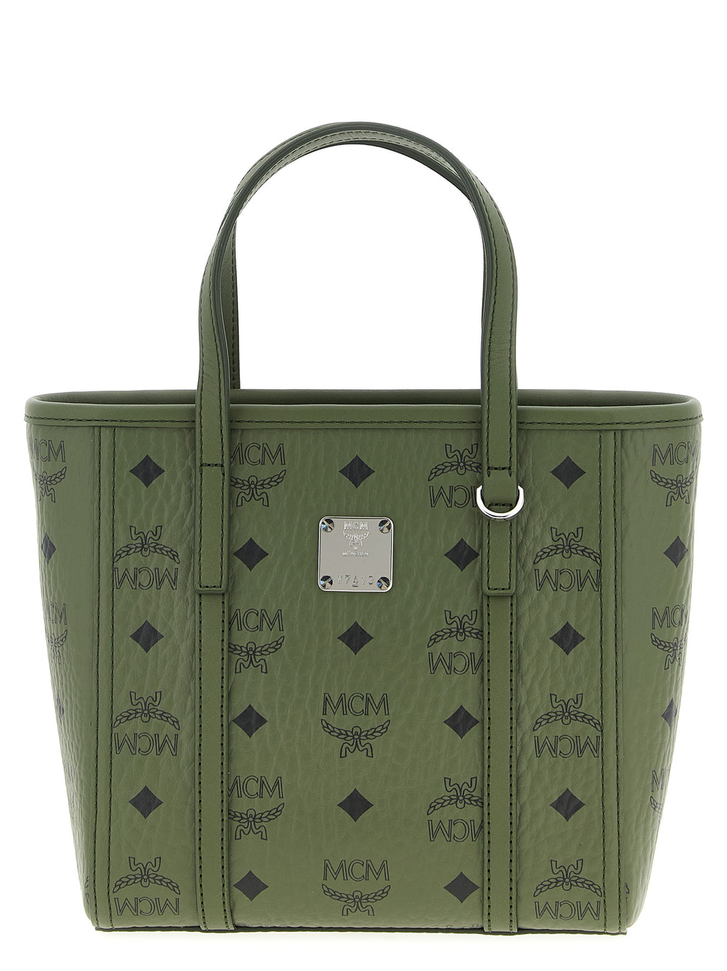 Zweifarbige Shopper-Tasche aus Polyethylen