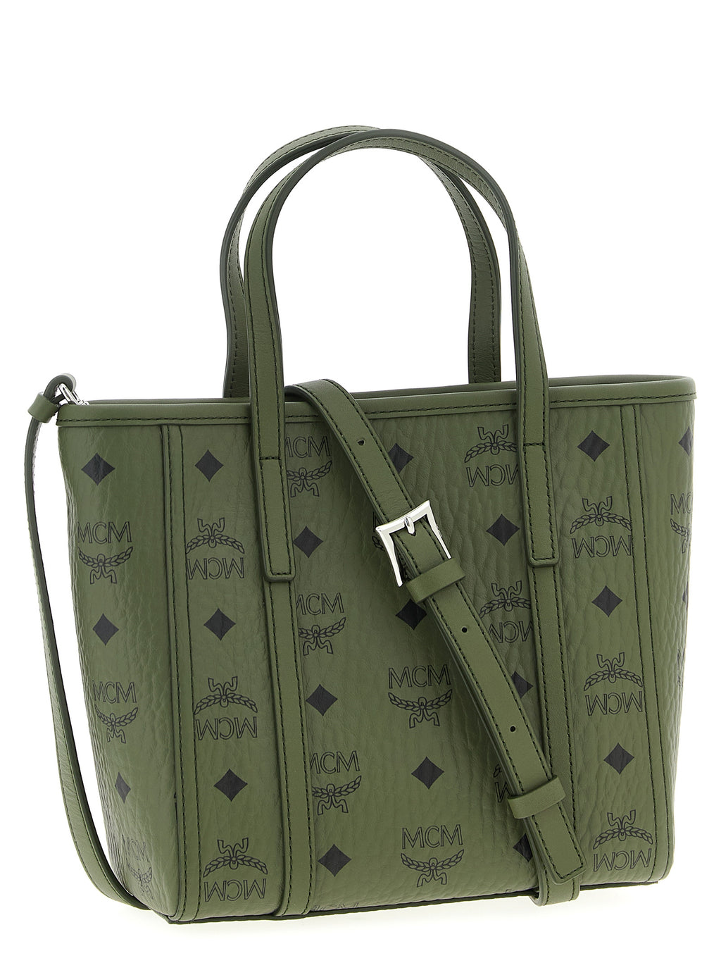 Zweifarbige Shopper-Tasche aus Polyethylen