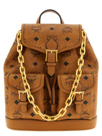 Brauner Rucksack aus Polyethylen