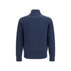 Blaue Shell-Jacke aus Polyamid