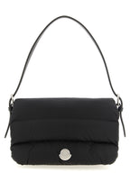 Schwarze Schultertasche aus Polyamid