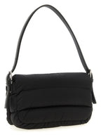 Schwarze Schultertasche aus Polyamid
