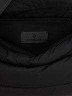 Schwarze Schultertasche aus Polyamid