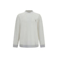 Weißes Baumwoll-Sweatshirt