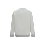 Weißes Baumwoll-Sweatshirt