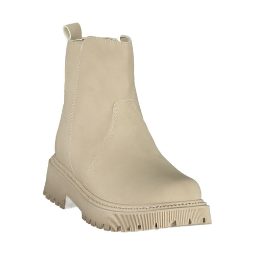 Beige Polyethylene Ankle Boots U.S. POLO ASSN.