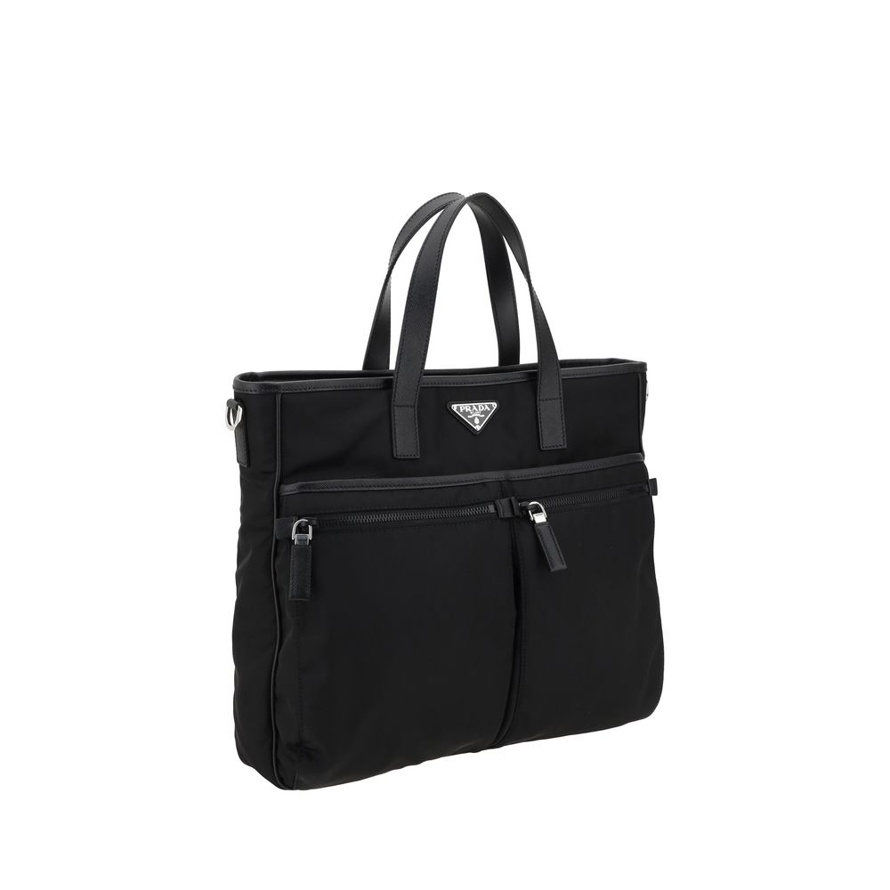 Schwarze Bos Taurus Kalbsleder Schultertasche