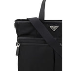 Schwarze Bos Taurus Kalbsleder Schultertasche
