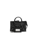 Schwarze Lammleder Schultertasche Ovis Aries Aries