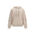Beige Baumwoll-Sweatshirt