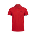 Rotes Herren-Poloshirt aus Baumwolle