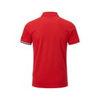 Rotes Herren-Poloshirt aus Baumwolle