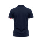 Blaues Baumwoll-Poloshirt für Herren