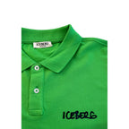 Grünes Herren-Poloshirt aus Baumwolle