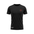 Schwarzes Baumwoll-T-Shirt für Herren