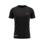 Schwarzes Baumwoll-T-Shirt für Herren