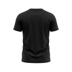 Schwarzes Baumwoll-T-Shirt für Herren