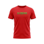Rotes Baumwoll-T-Shirt für Herren