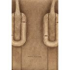 Braune Kalbsleder Bos Taurus Schultertasche
