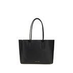 Schwarze Bos Taurus Kalbsleder Schultertasche