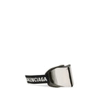 Silberfarbene Sonnenbrille aus Polyamid