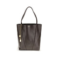 Braune Schultertasche aus Leder CHCHC25SS811N842