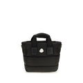 Schwarze Bos Taurus Kalbsleder Schultertasche