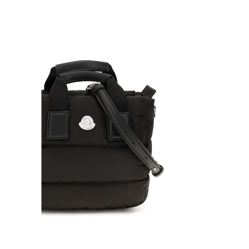 Schwarze Bos Taurus Kalbsleder Schultertasche