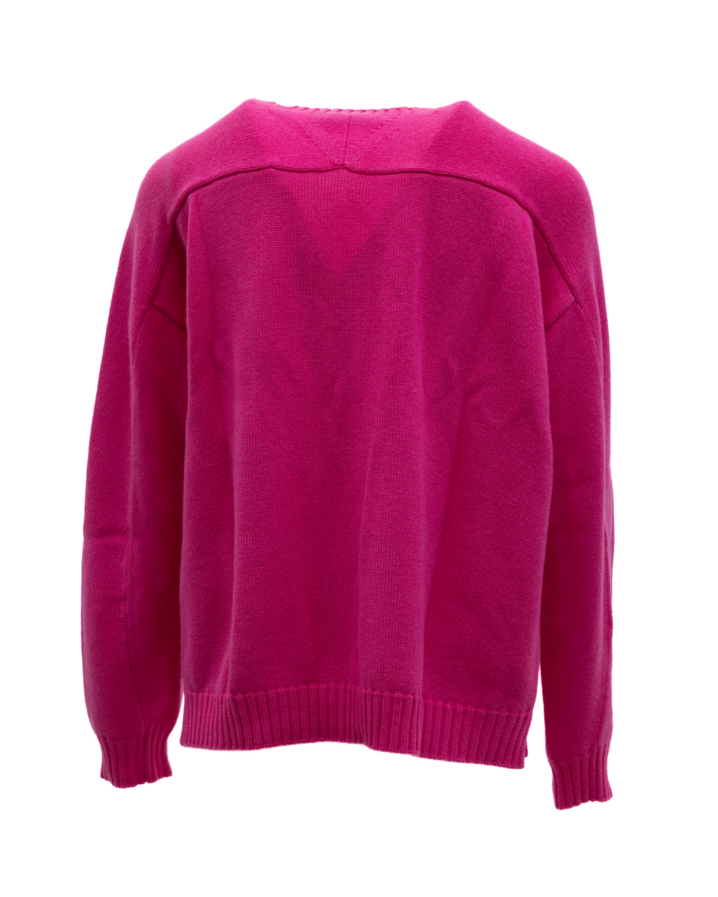 Damen-Strickpullover in Fuchsia