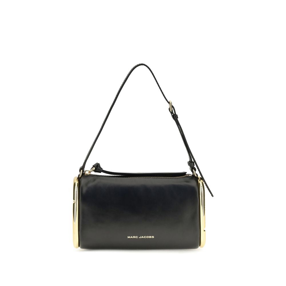 Schwarze Bos Taurus Kalbsleder Schultertasche