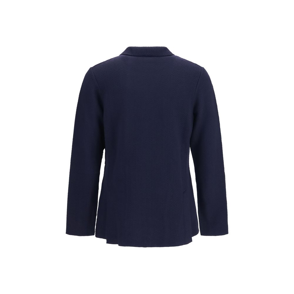 Blauer Wollblazer Oves Aries