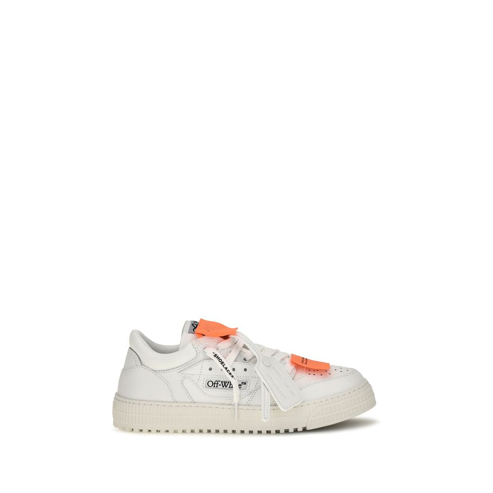 Weiße Low-Top-Sneaker aus Kalbsleder Bos Taurus
