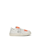 Weiße Low-Top-Sneaker aus Kalbsleder Bos Taurus