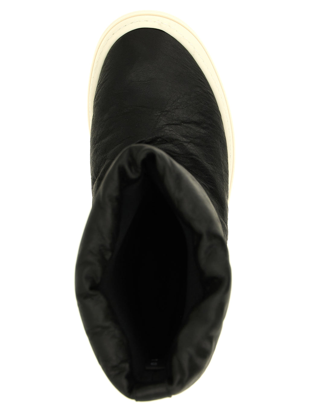 Bicolor Lammleder-Stiefel