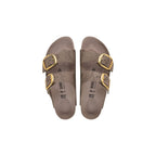 Graue synthetische Sandalen mit flachem Absatz