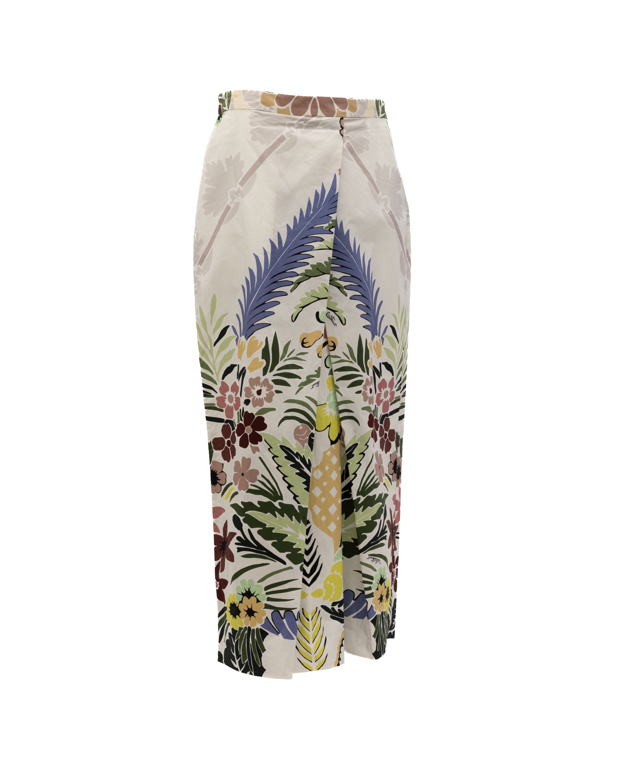 Damenrock mit floralen Details