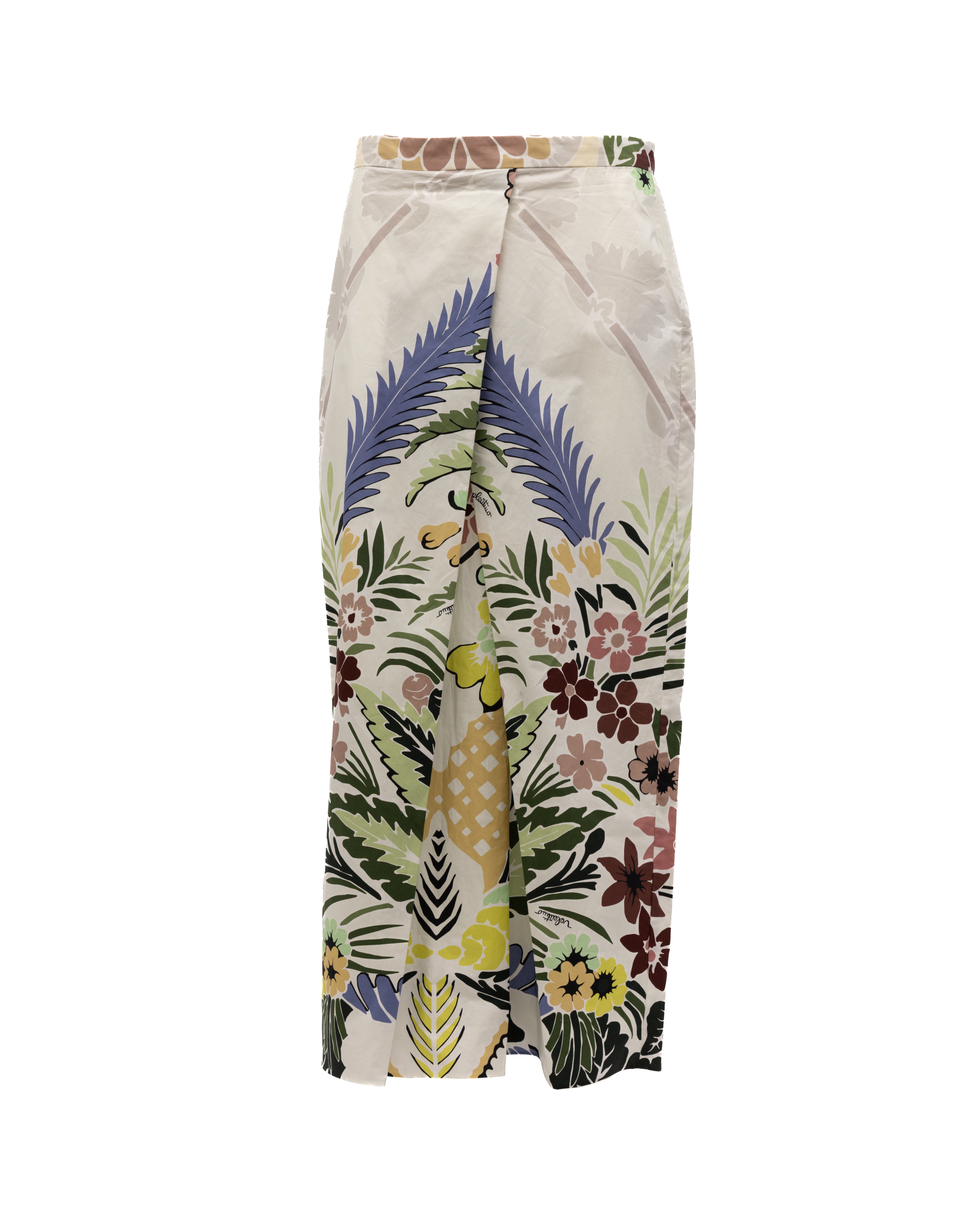 Damenrock mit floralen Details